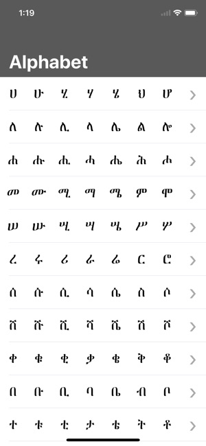 Amharic alphabet keyboard free download